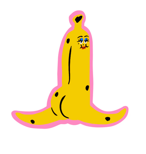 Banana Split Sticker
