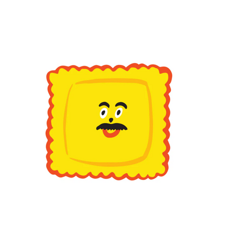 Mr. Ravioli Sticker