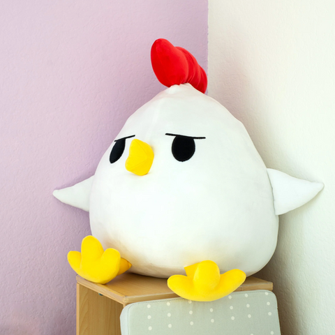 Jumbo Grumpy Chicken Plushie