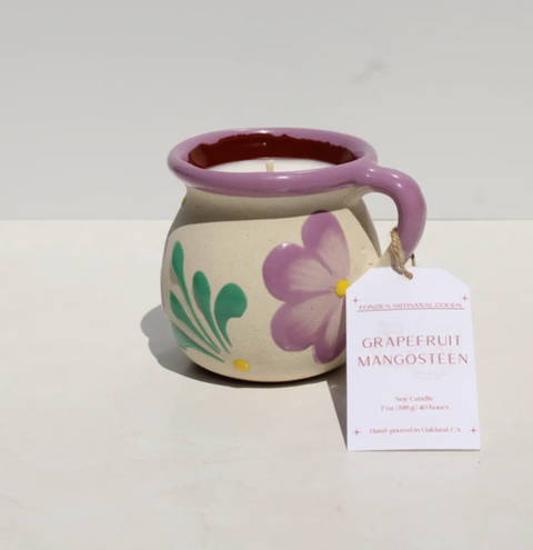 Grapefruit Mangosteen Jarrito Candle - 7oz