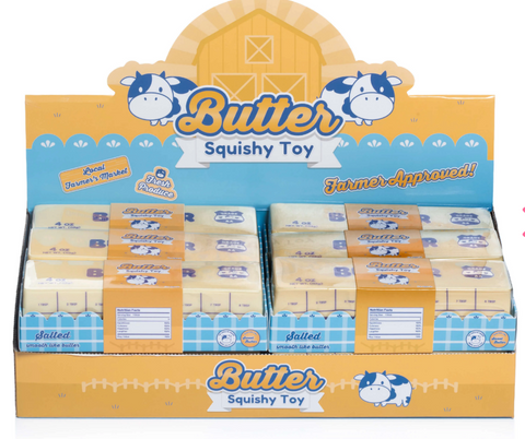 Butter Squishy Toy