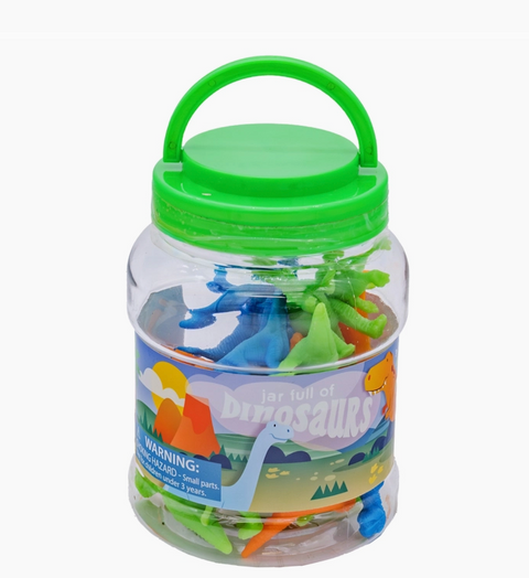 Toysmith Jar Full of Dinosaurs