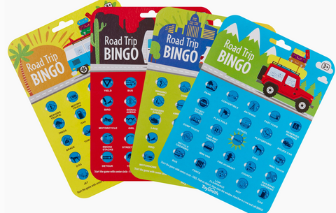 On the Way Games Road Trip Bingo, Travel Game