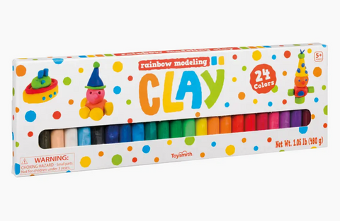 Rainbow Clay, 24 Different Colors