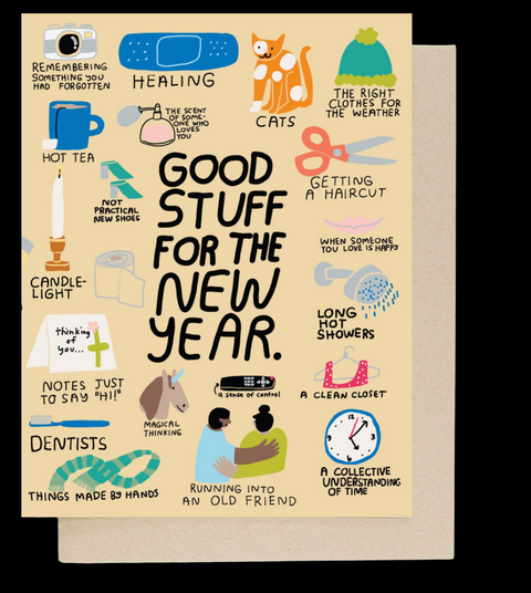 Good Things for the New Year Card