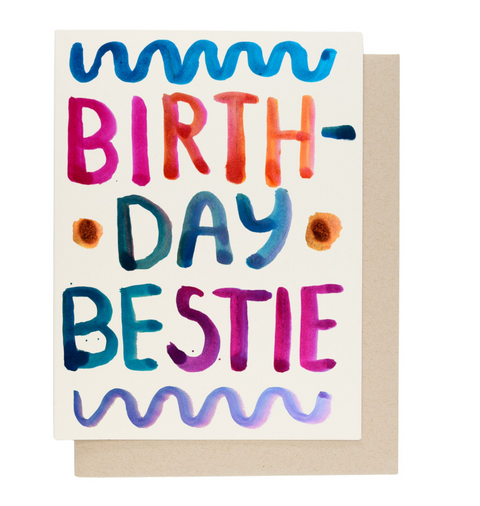Birthday Bestie Card