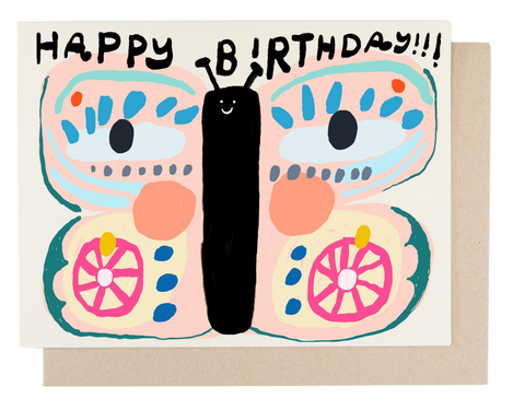 Birthday Butterfly Card