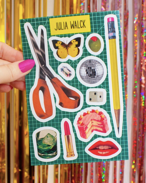 Vintage Cutouts Sticker Sheet