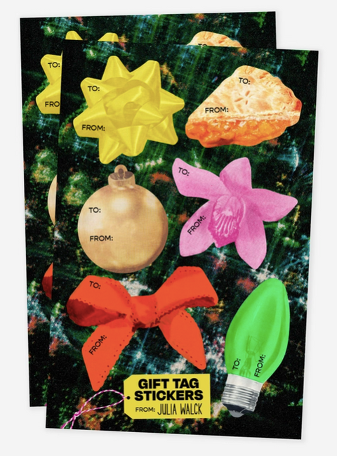 Christmas Gift Tag Stickers