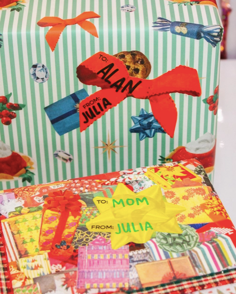 Christmas Gift Tag Stickers