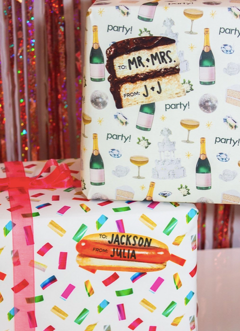 Foodie Gift Tag Stickers