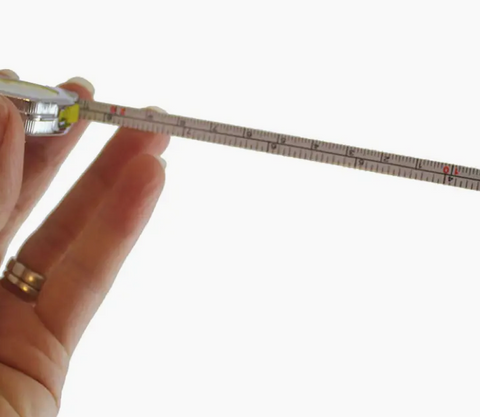 Mini Tape Measure - Functional Tool Keychain