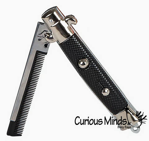 Switchblade Comb -Fun Novelty Pocket Knife Comb
