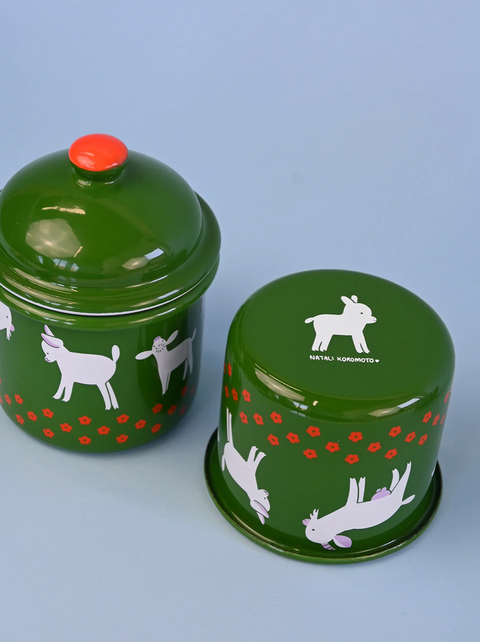 "GOAT" Enamel container