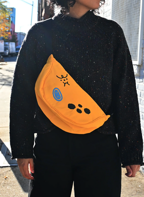 "BAD-NANA" CRESCENT BAG