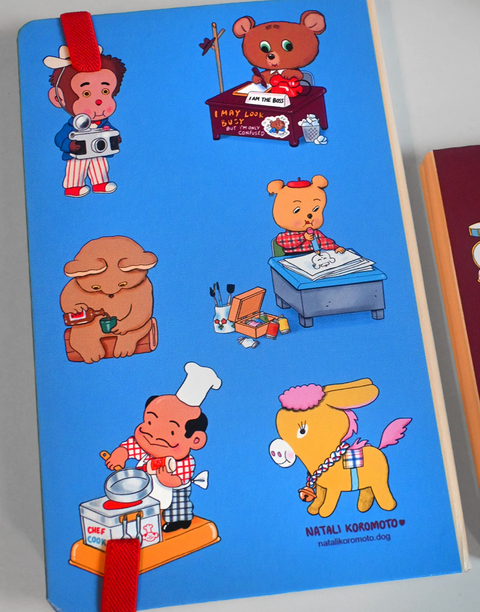 "MECHANICAL TOYS" HARDCOVER NOTEBOOK