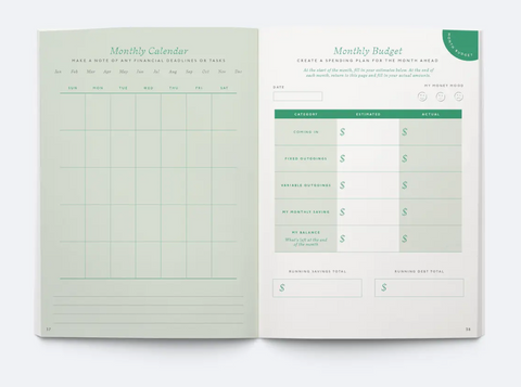 Guided Finance A5 Journal