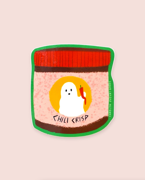 Chili Crisp - Die Cut Sticker