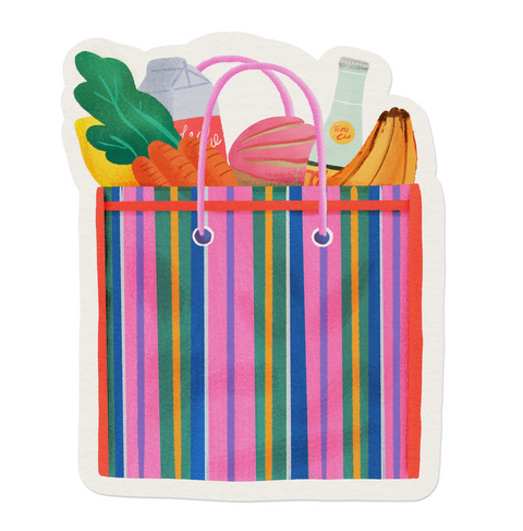 Mercado Spanish Waterproof Vinyl Sticker