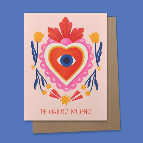 Te Quiero Mucho Greeting Card