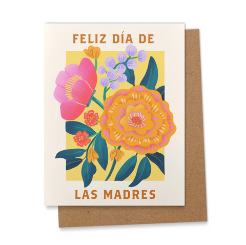Feliz Dia De Las Madres Greeting Card