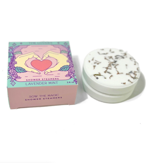 The Lovers Shower Steamer Set in Lavender Mint