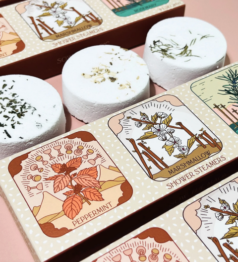 Limited Edition - Soul Warmth Tarot Shower Steamer Set