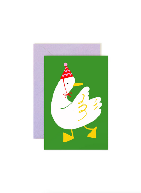Party Duck Mini Note Card