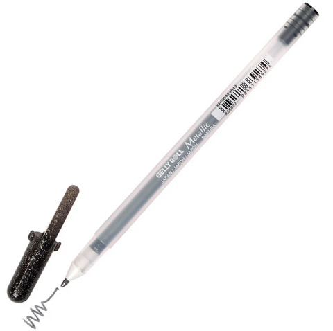 Gelly Roll Gel Pen - Metallic Black