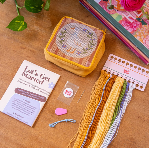 Needlepoint Pouch Kit