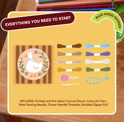 Needlepoint Pouch Kit