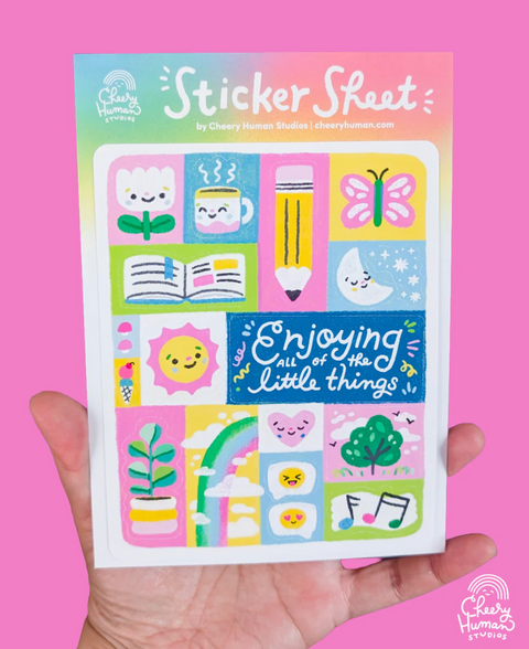 Enjoying the Little Things - Decorative Sticker Sheet