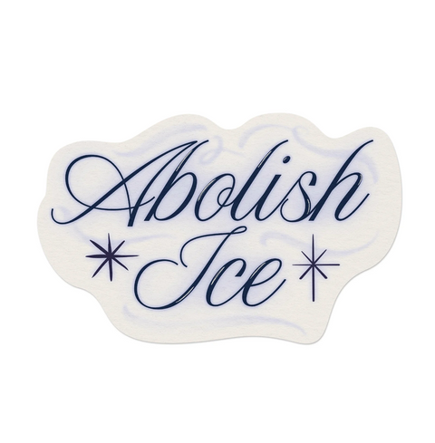 Abolish Ice Vinyl Sticker