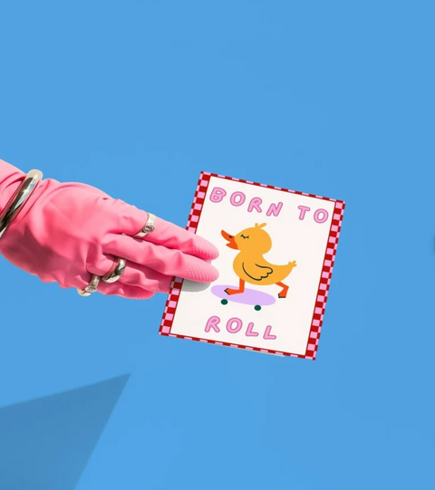 Born to Roll Card