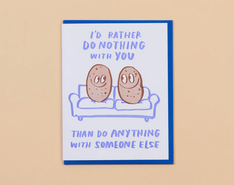Couch Potatoes Card