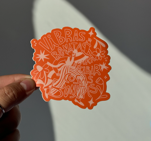 Vibras Bonitas Sticker