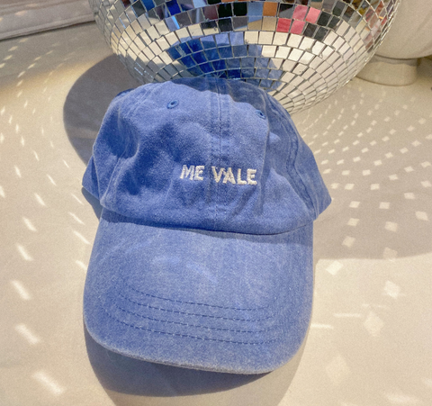 ME VALE vintage blue Dad Cap