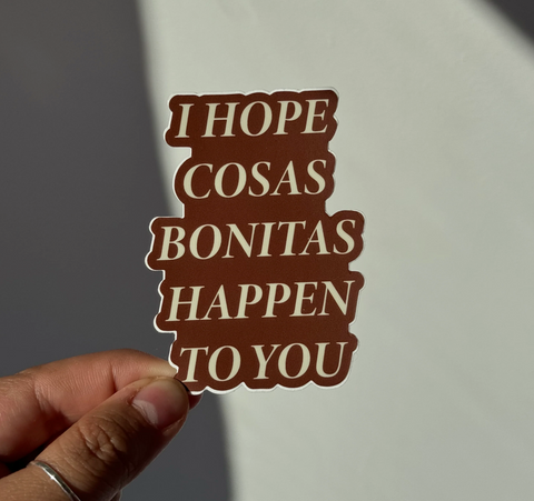 Cosas Bonitas Sticker