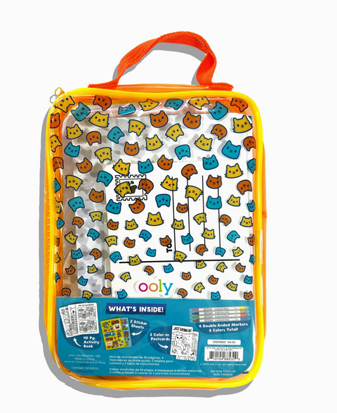 Let's Go!: Activity & Coloring Kit - Kitty in the City