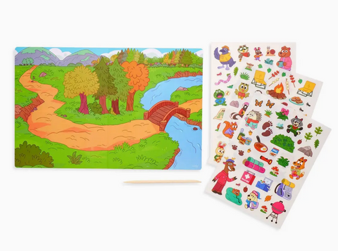 Set the Scene Transfer Stickers Magic - Let's Go Camping