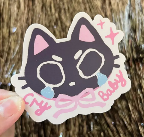 Cry Baby Sticker