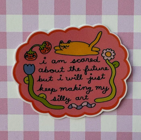 Silly Art Sticker