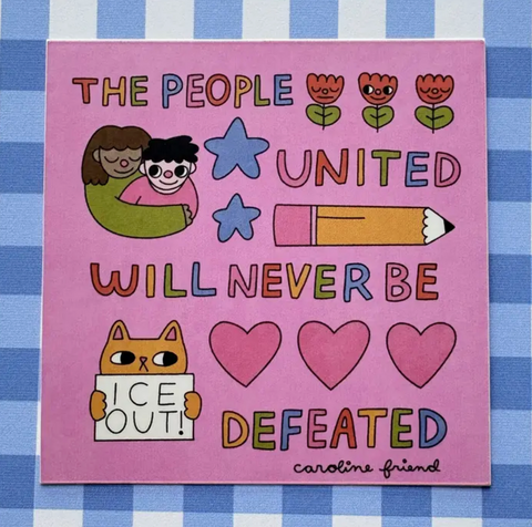 The People United Sticker
