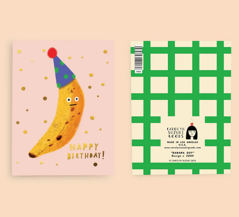 Banana Guy - Birthday Card