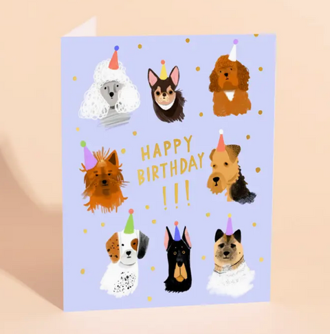 Canine Crew - Birthday Card