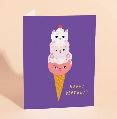 Gelato - Birthday Card