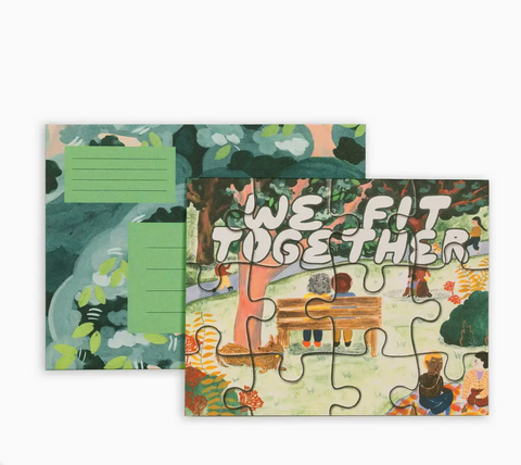 Fox Paper Doll Birthday Card