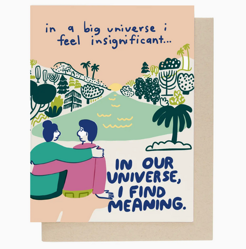 In Our Universe Card