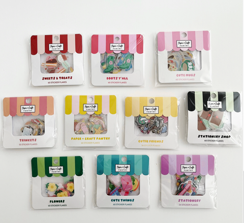 Trinkets Sticker Flakes - Set of 55