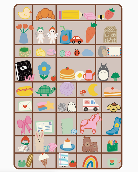 Large Trinket Shelf Die Cut Sticker